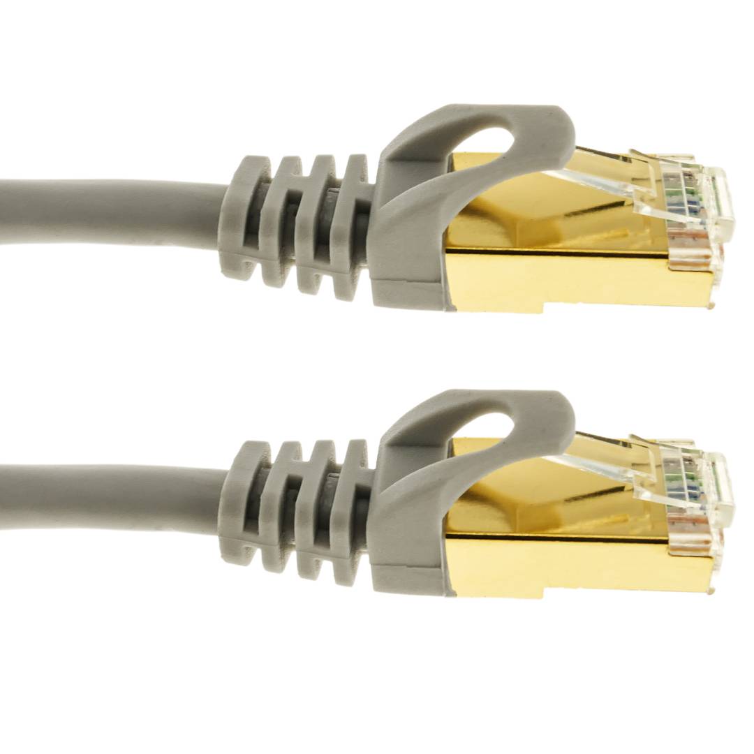 Catégorie 7 SSTP Câble gris 25cm