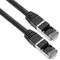 Cable de xarxa ethernet 2 metres LAN SFTP RJ45 Cat.7 negre