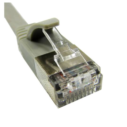 Cable FTP categoria 5e pla gris 1m