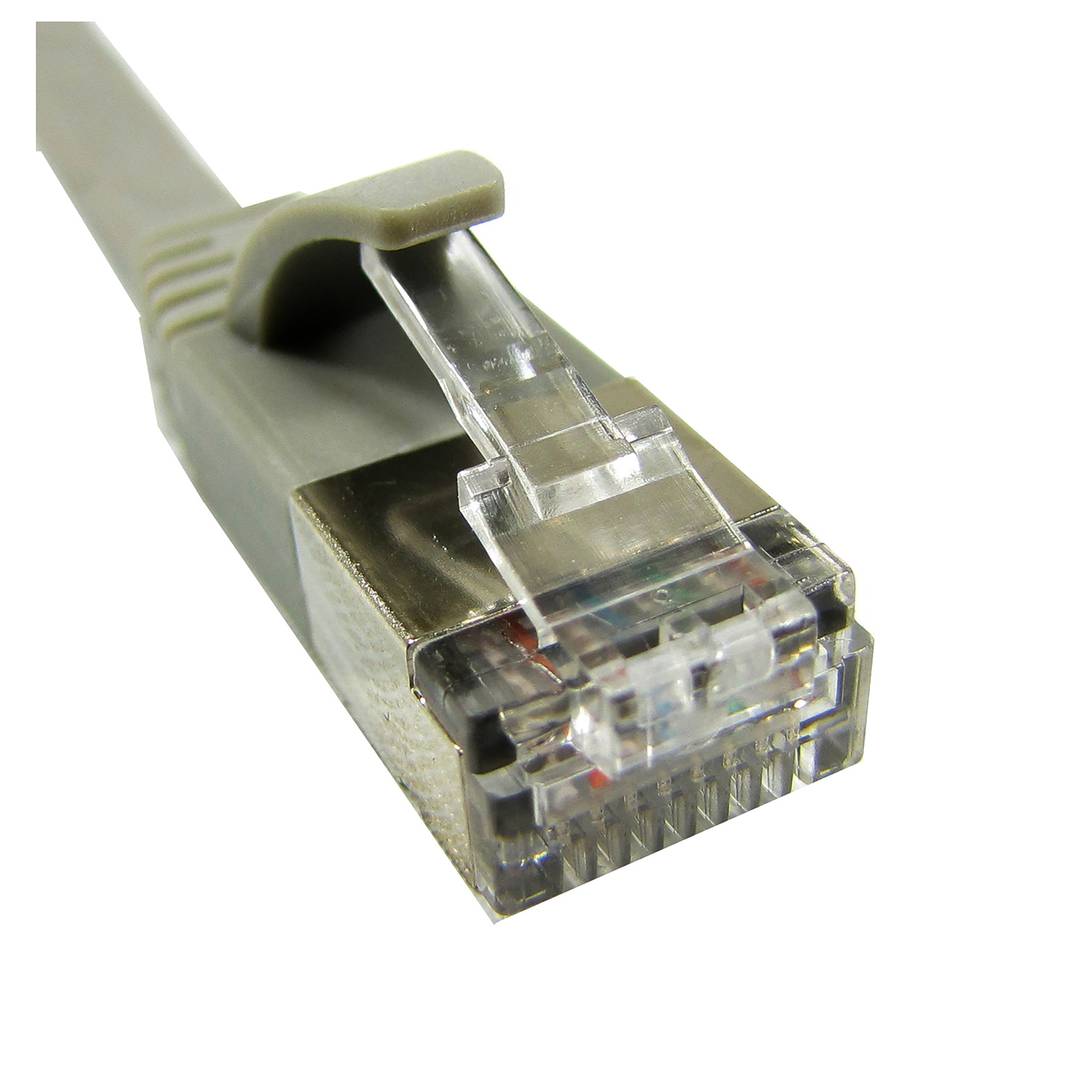 Catégorie 5e FTP câble de 3m plan gris