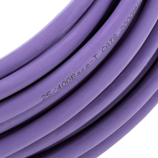 Ethernet Netzwerkkabel Cat.8 40GBase-T 40 GB RJ45 S/FTP 1 m Patchkabel der Kategorie 8