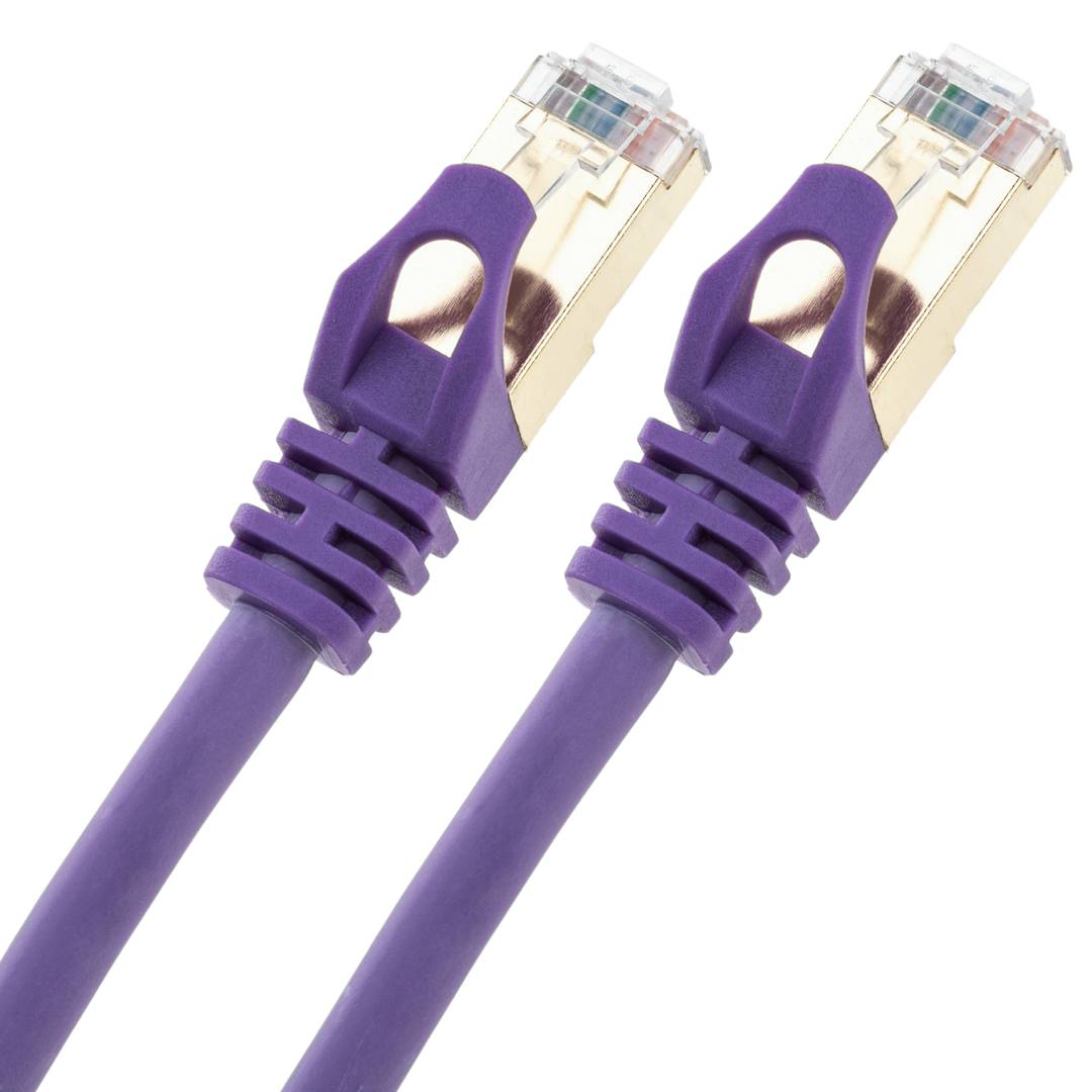 CableCreation Cable Ethernet plano Cat8 largo, 40G de alta velocidad, cable  de red LAN delgado, cable de red LAN Gigabit, cable RJ45 para computadora