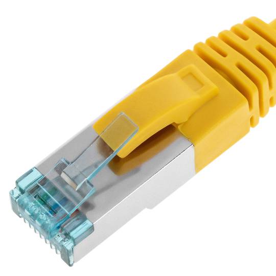 2 m yellow Cat. 7 FTP Ethernet network cable