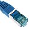Cable de xarxa ethernet Cat. 7 FTP de 0,25 m de color blau