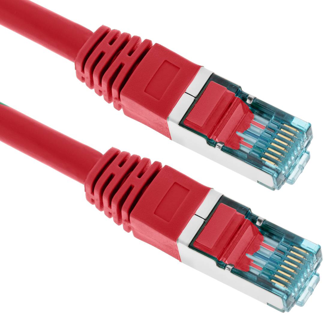 Cable de red ethernet 5 metros LAN SFTP RJ45 Cat.7 negro - Cablematic