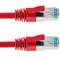 Cavo di rete Ethernet 2m LAN SFTP SFTP RJ45 Cat. 7 Rosso