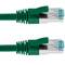 Kabel sieciowy Ethernet 50cm LAN SFTP LAN RJ45 Cat. 7 zielony