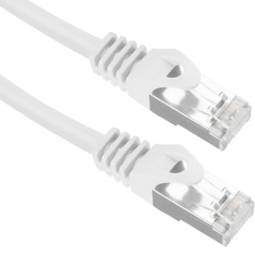 Ethernet netwerkkabel FTP Lanberg Cat.6 wit 3m