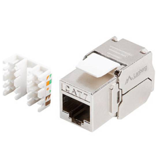 Conector Keystone RJ-45 hembra FTP Cat.7 de Lanberg KSF7-2000