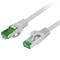 Cable de red de Lanberg PCF7-10CU-0025-S de 0,25 m con conector RJ-45 a RJ-45 cat7 S/FTP (S-STP)