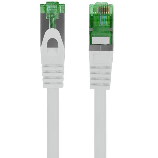 Cable de red de Lanberg PCF7-10CU-0025-S de 0,25 m con conector RJ-45 a RJ-45 cat7 S/FTP (S-STP)