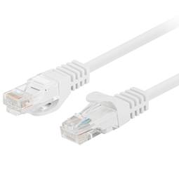 Lanberg netwerkkabel cat.6 UTP 0,25 m wit PCU6-10CC-0025-W