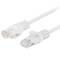 Packung mit 10 Einheiten Lanberg Cat 6 UTP-Netzwerkkabel 0,5 m weiße Farbe PCU6-20CC-0050-W