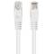 Pak van 10 stuks Lanberg cat 6 UTP netwerkkabel van 1,5 m witte kleur PCU6-20CC-0150-W