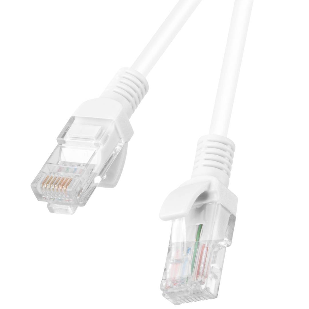 2 m Cat. 6 UTP Ethernet network cable, white PCU6-10CC-0200-W