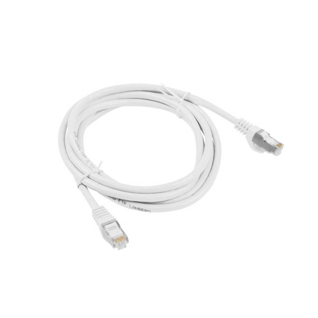 Kabel sieciowy Lanberg kat.6 FTP 1m biały PCF6-10CC-0100-W