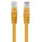 Pack of 10 units Lanberg network cable cat.5e UTP 1 m orange color PCU5-20CC-0100-O