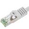 Cat ethernet-netwerkkabel. 8.1 S/FTP 0.25 m witte kleur
