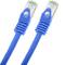 Cabo de rede Ethernet Cat. 8.1 S/FTP 0.5m azul