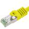 sieciowy Ethernet Cat. 8.1 S/FTP 0,25 m Żółty