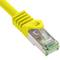 Câble réseau Ethernet Cat. 8.1 S/FTP 0.5 m jaune
