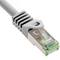 Cabo de rede Ethernet Cat. 8.1 S/FTP 3m Cinzento