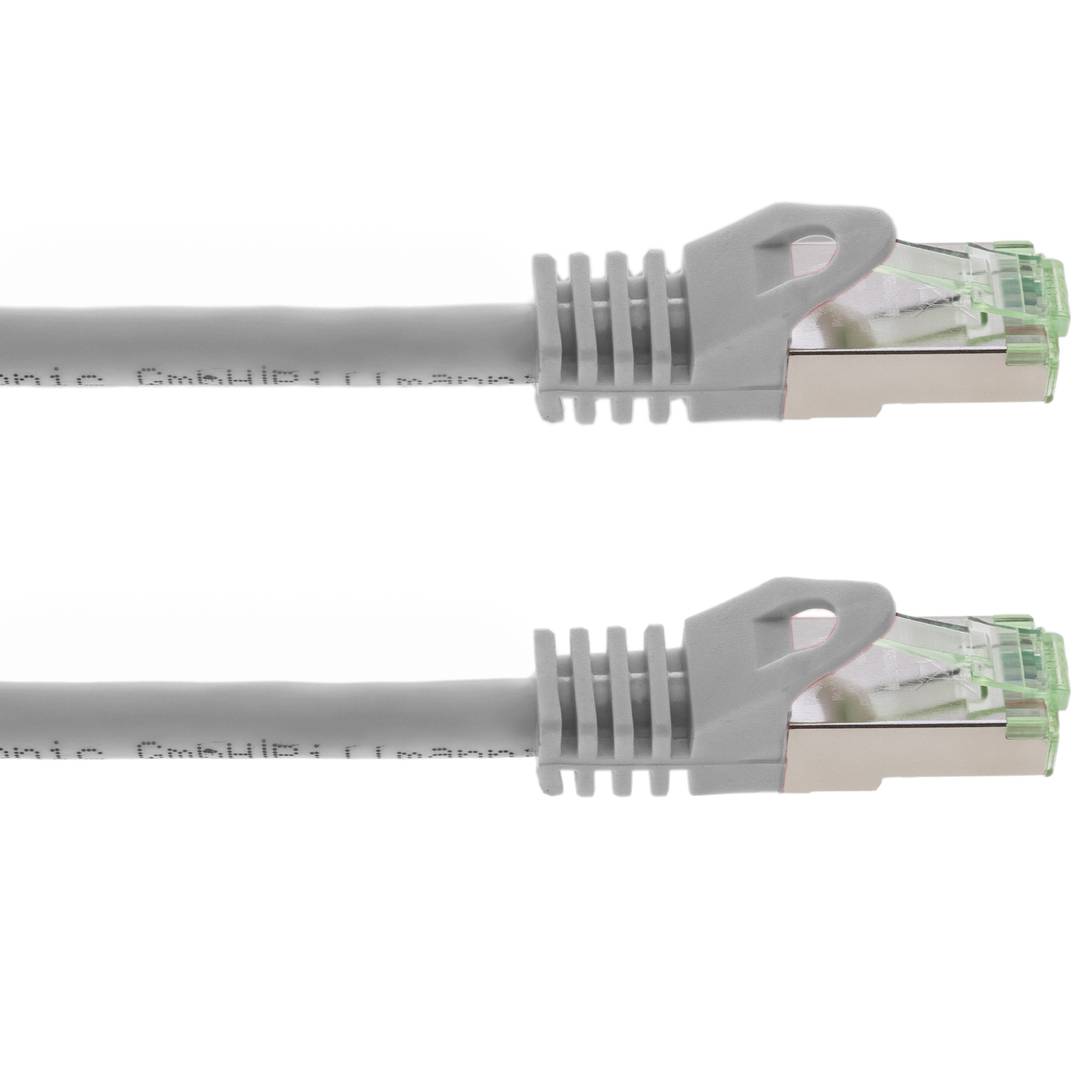 Cabo de rede Ethernet Cat. 8.1 S/FTP 3m Cinzento
