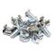 Guias de metal de 300mm para rack de 19