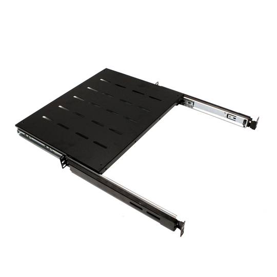 Telescopic tray for rack19 1U and bottom 350mm 375-620mm