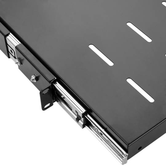 1U Server Cabinet Case Rack Mount 19 Inch Sliding Keyboard