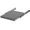 Telescopic tray for server rack 19 inch 1U 550mm depth sliding slides shelf