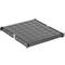 Telescopic tray for server rack 19 inch 1U 550mm depth sliding slides shelf