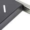 Telescopic tray for server rack 19 inch 1U 550mm depth sliding slides shelf