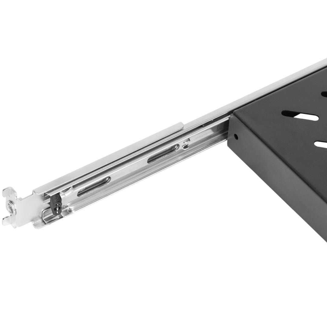 Teleskop Schublade 1HE 700mm Tiefe rack 19