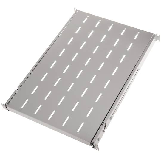 Plateau télescopique réglable pour armoire rack 1U 19