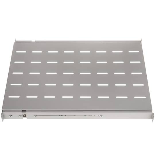 Plateau télescopique réglable pour armoire rack 1U 19