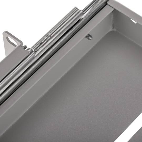 Plateau télescopique réglable pour armoire rack 1U 19