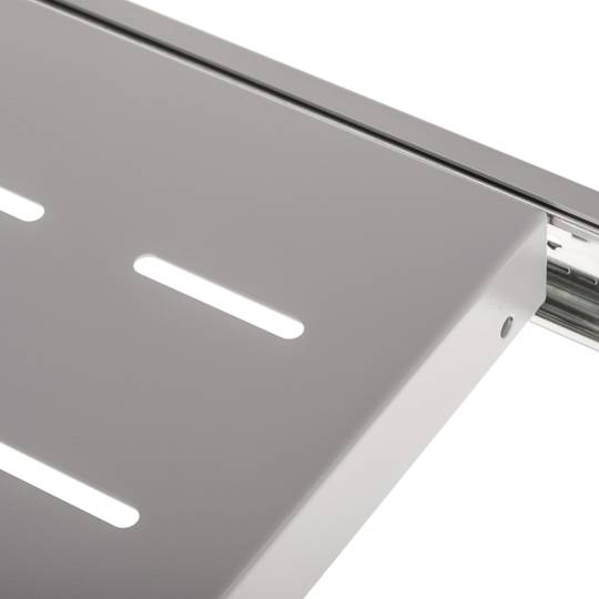 Plateau télescopique réglable pour armoire rack 1U 19