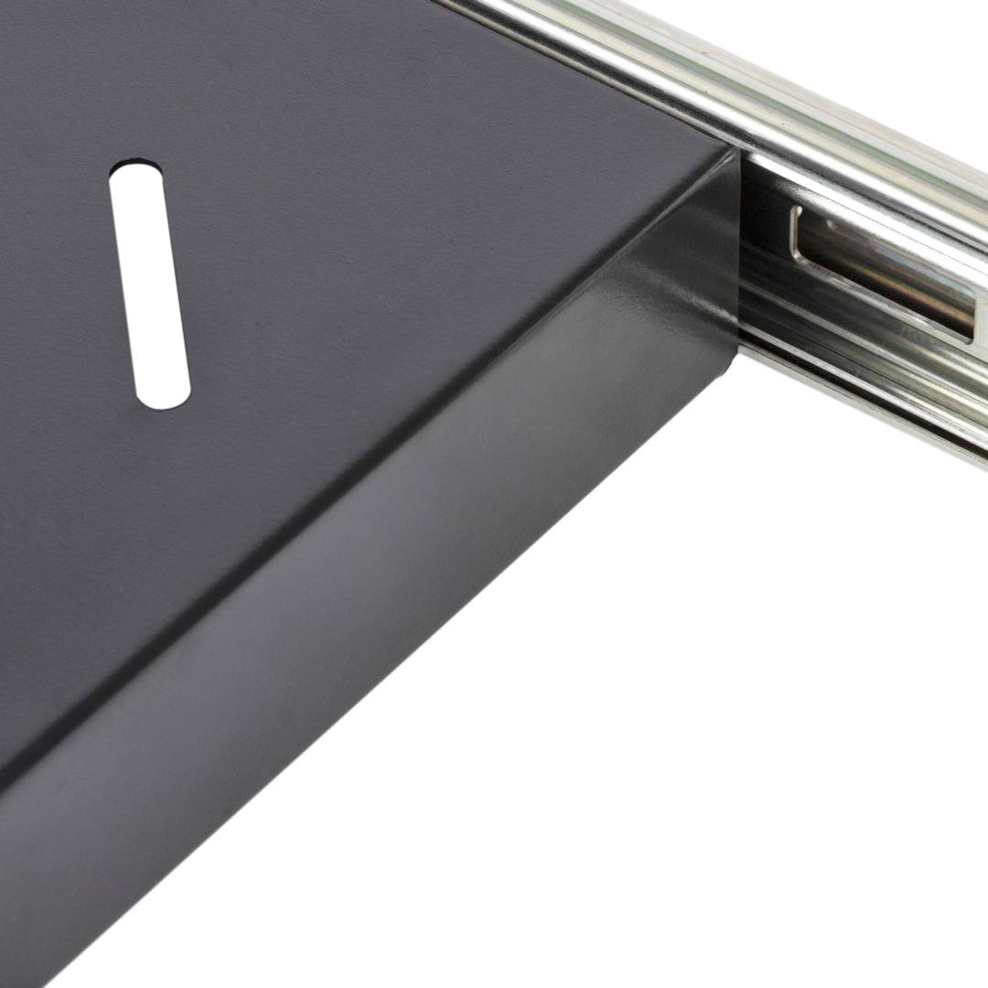 Teleskop Schublade 1HE 470mm Tiefe rack 19