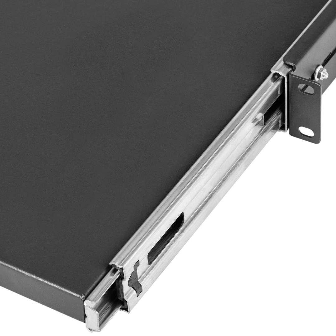 Télescopique plateau de rack 1U de montage F750 avec avant arrière