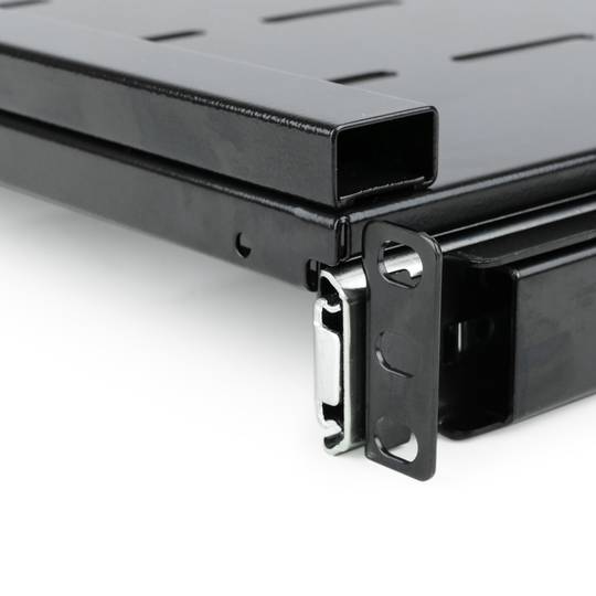 Bandeja telescópica para Rack 19 de 1U y fondo 350mm 375-645mm para teclado