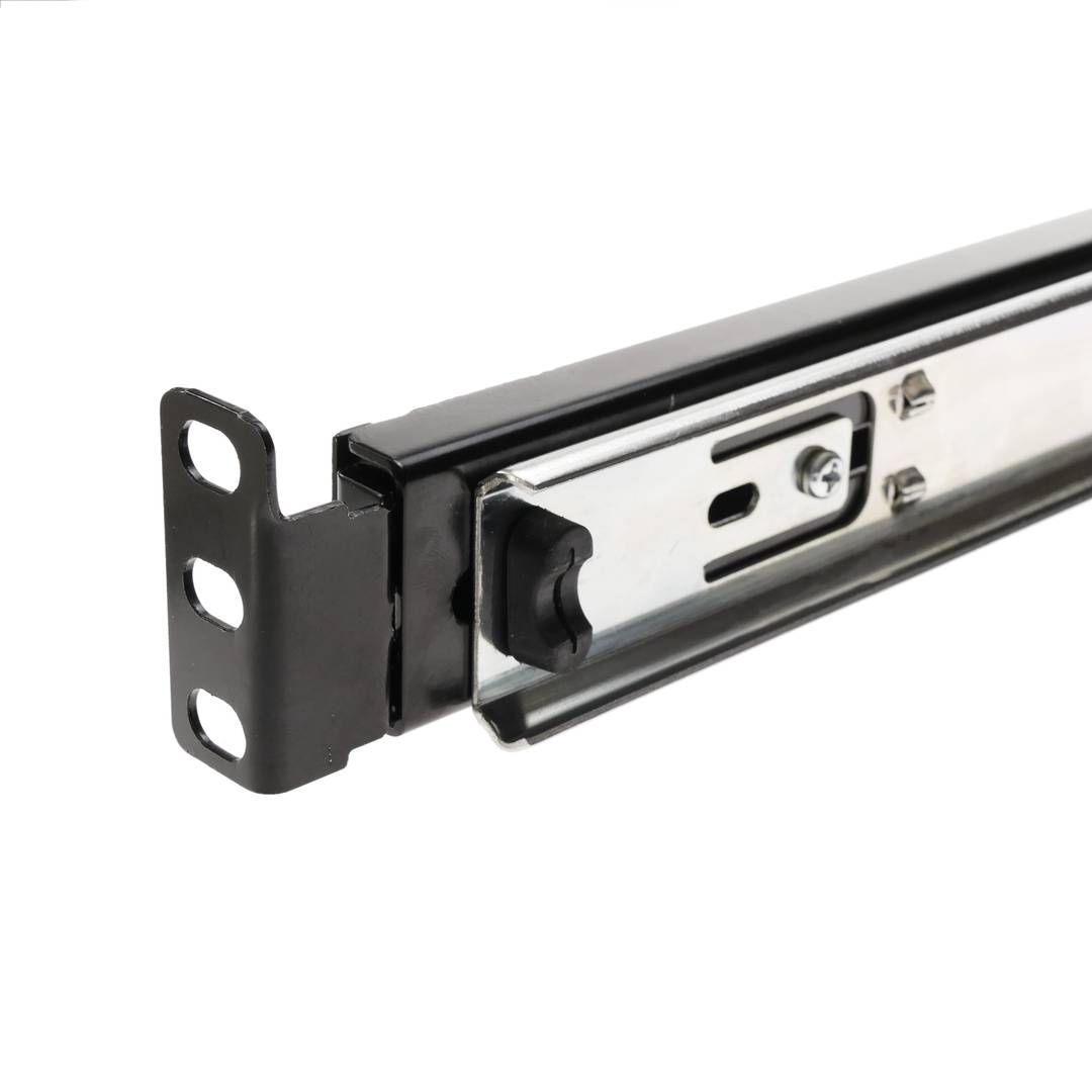 Bandeja telescópica para Rack 19 de 1U y fondo 350mm 375-645mm para teclado