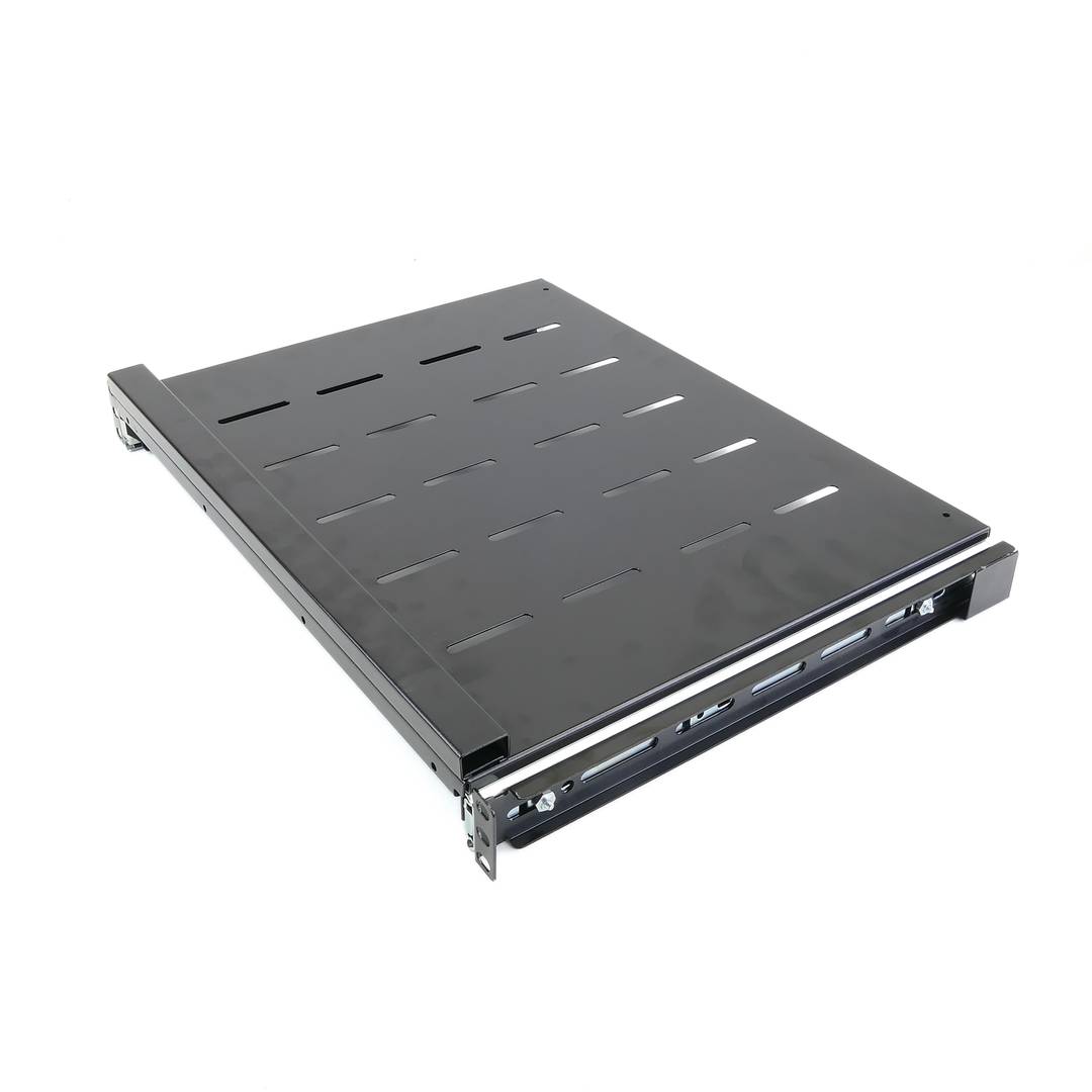 Bandeja telescópica para Rack 19 de 1U y fondo 350mm 585-875mm para teclado