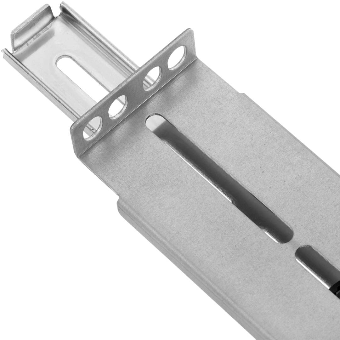 Calhas laterais telescópicas extensíveis de 665 mm para caixas de rack 19