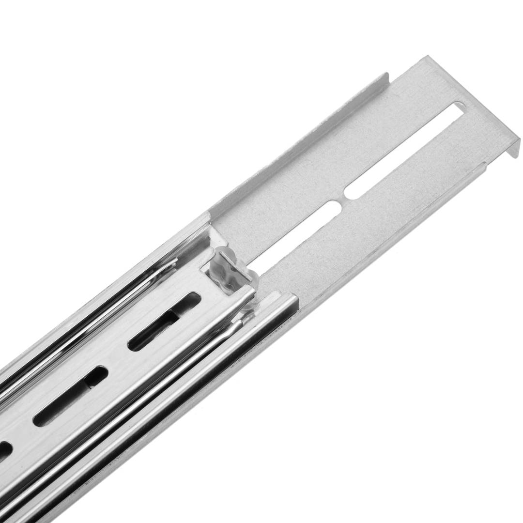Calhas laterais telescópicas extensíveis de 665 mm para caixas de rack 19