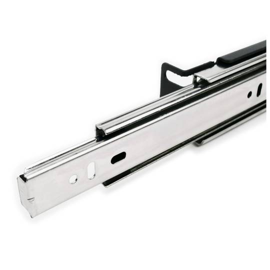 Teleskopowe prowadnice boczne 300 mm z możliwością przedłużenia do szafy rack 19 