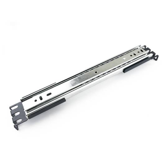 Teleskopowe prowadnice boczne 300 mm z możliwością przedłużenia do szafy rack 19 