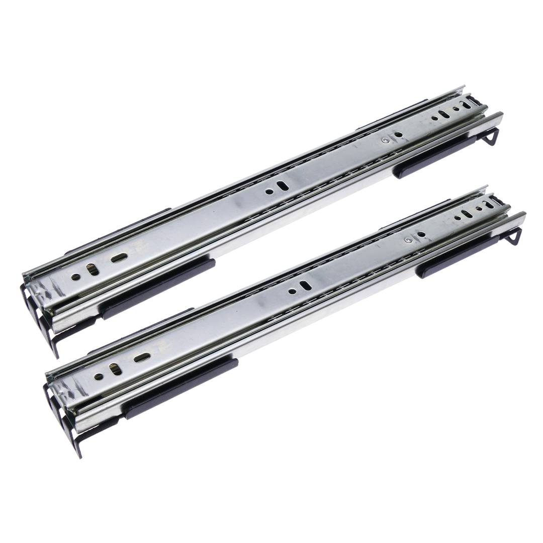 Guides latéraux télescopiques de 350 mm extensibles pour une boîte de rack IPC de 19