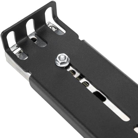 Uitbreidbare 390 mm telescopische zijgeleiders voor 19-inch IPC-rackbox