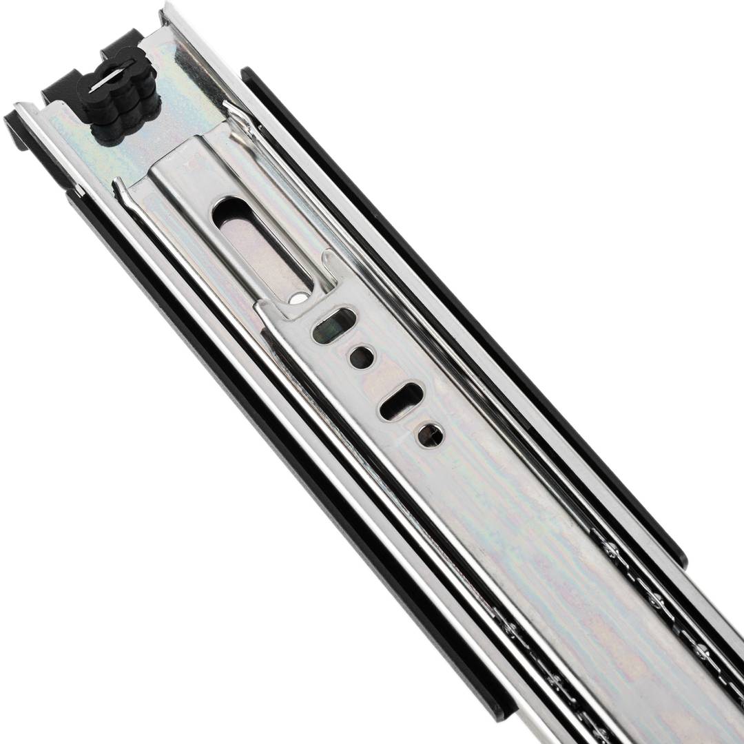 Guías laterales telescópicas de 450 mm extensibles para caja rack 19